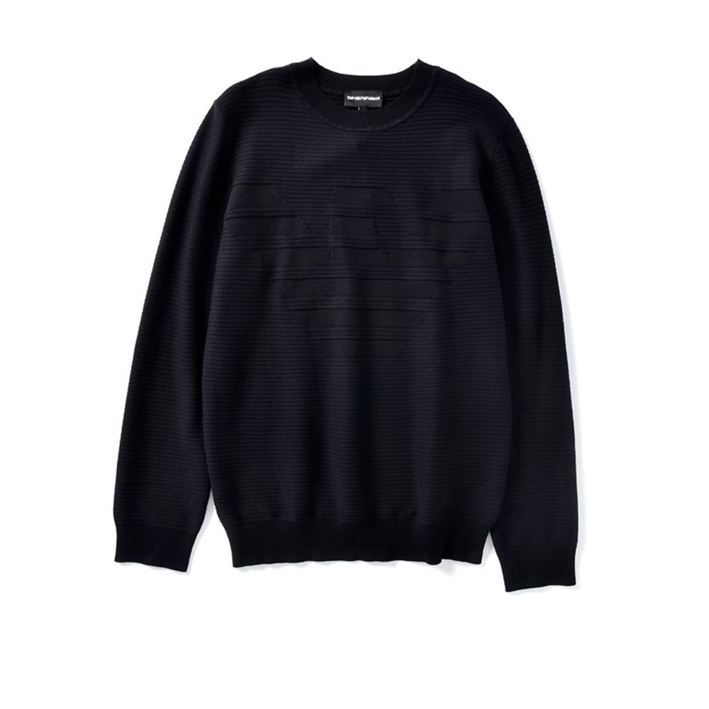 EA Black Classic Long Sleeve Sweater Sz M